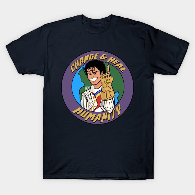 Heal Humanity T-Shirt by natari2600